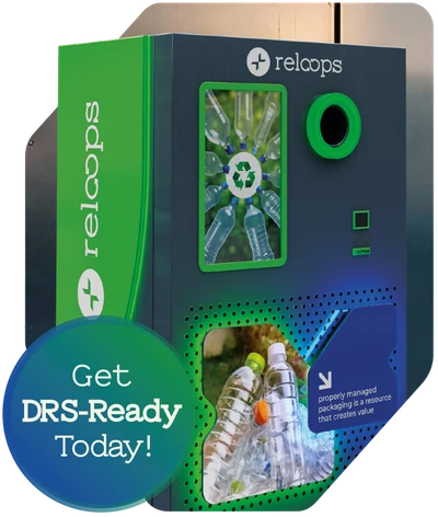 Reloops reverse vending machine — get DRS-ready today
